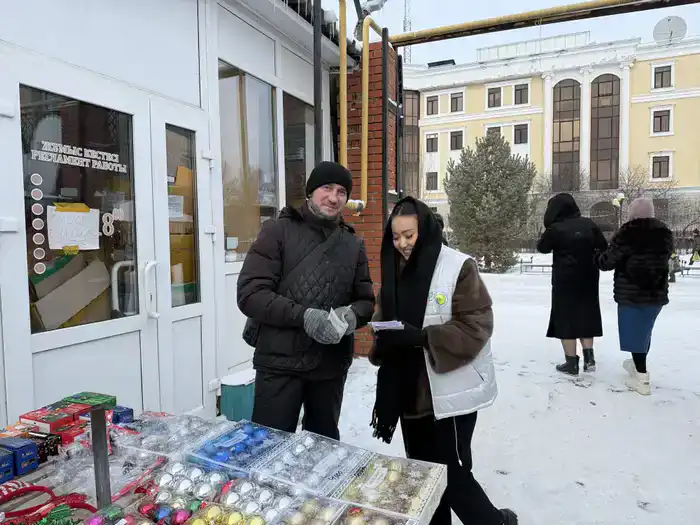В Уральске в рамках экологической акции «Таза Қазақстан» проведены разъяснительные работы (3)