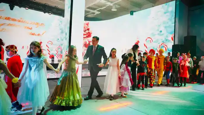 Новогодняя ёлка для детей ВКО