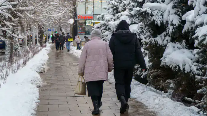 Прогноз погоды в Казахстане на 23-25 декабря: Холодное вторжение от синоптиков Казгидромета