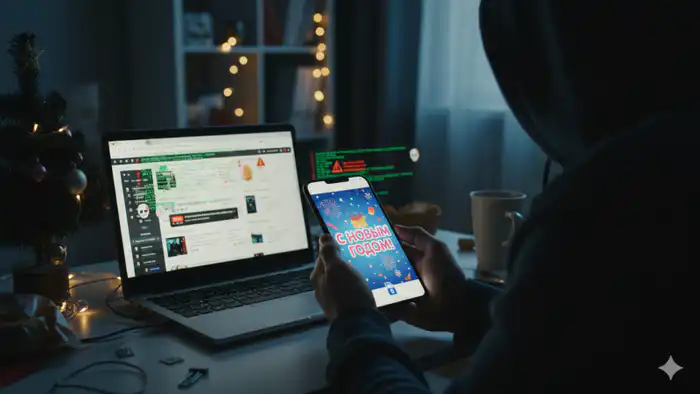 МВД Казахстана предупредило граждан о мошенничестве с новогодними открытками