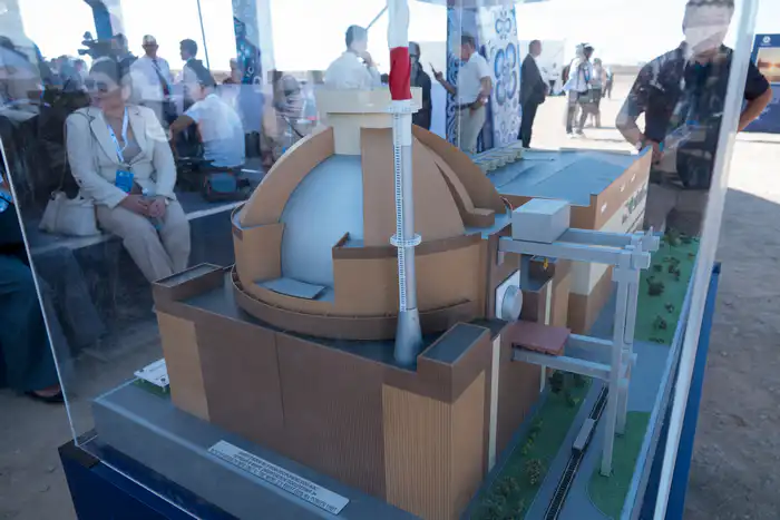 Макет аналога АЭС