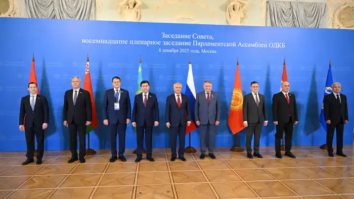 Парламентарии Казахстана под руководством Председателя Мажилиса Ерлана Кошанова приняли участие в заседании Совета и XVIII пленарном заседании Парламентской ассамблеи ОДКБ.