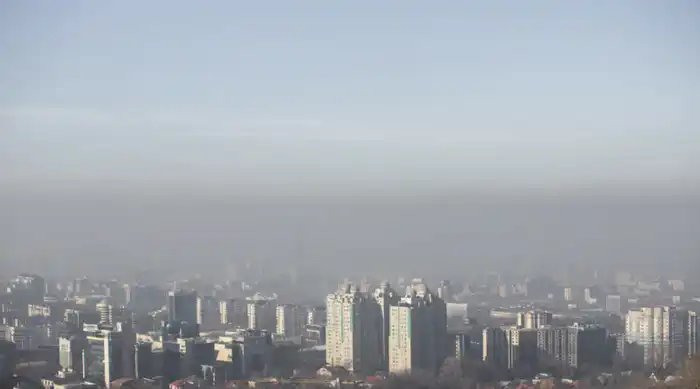 смог в Алматы