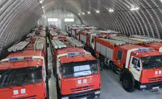 Современный ангарный комплекс МЧС в Шымкенте: шаг к повышению безопасности населения региона