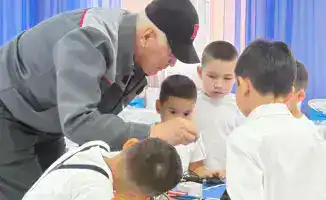 Мероприятие по ранней профессиональной ориентации для детей в Астане