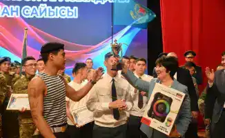 Конкурс Жайдарман в Актау: создание позитивной атмосферы среди военных