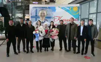 Бронзовая медаль: Асель Канай из Туркестана в деле!