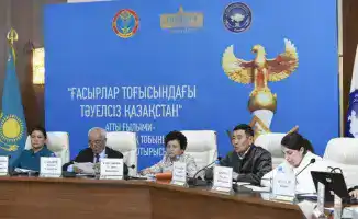 Обсуждение достижений и единства на расширенном заседании Ассамблеи народа Казахстана в честь Дня Независимости