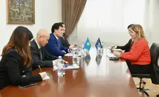 В Астане прошла встреча казахстанского замминистра иностранных дел с послом ЕС по визовым соглашениям