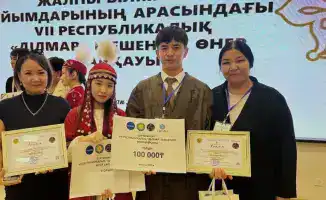 Юные ораторы из Туркестанской области блеснули на VII республиканском конкурсе «Ділмар» в Алматы