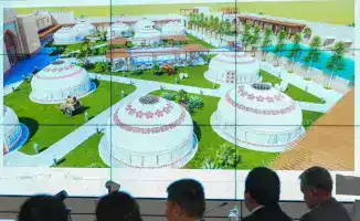 Обсуждение архитектурных проектов в Туркестане: гостиница в казахском национальном стиле и благоустройство туристических объектов