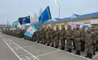 В Бейнеу подполковник Джумагазиев подчеркнул важность подготовки разведподразделения для обеспечения военной безопасности