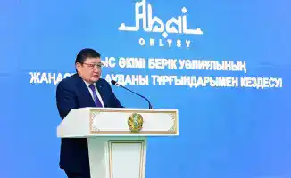 Встреча акима с жителями Жаңасемей