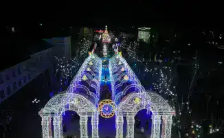 Новогодняя елка в Кызылорде: Праздничное событие с международным колоритом