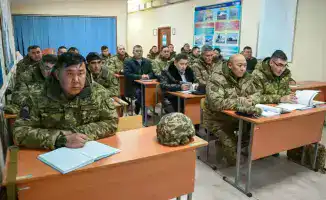 Прием граждан на воинскую службу в резерве в Жамбылской области