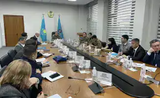 Тренировка МЧС: республиканские службы отработали действия при землетрясении в Алматы