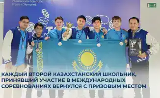 Казахстанские школьники: каждый второй — обладатель международной награды, как звезда на небосводе олимпиад