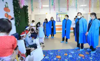 Асхат Шахаров поддерживает детей с особыми потребностями в социальном центре и больнице