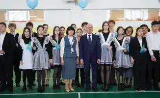 Открытие современной школы в Аксай: шаг к будущему образования в Западно-Казахстанской области