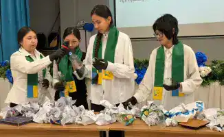 Урок экологии в школе сортировка и переработка мусора