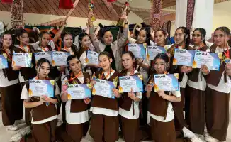 Танцевальные ансамбли из Актогайского района стали обладателями Гран-при на республиканском конкурсе в Туркестане