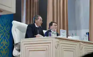 Обсуждение вопросов развития спорта и туризма в области Жетісу с заместителем министра Сериком Жарасбаевым