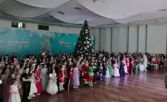 Праздник для детей на новогодней елке в Кокшетау