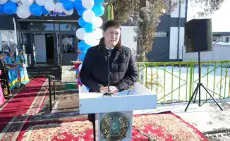 В Меркенском районе открыли новое здание архивного учреждения