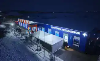 В Сарыагашском районе открыта новая врачебная амбулатория с современным оборудованием