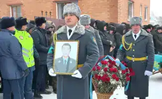 Трагическая утрата: уход старшего лейтенанта Аскербекова оставил глубокий след в рядах полиции Акмолинской области