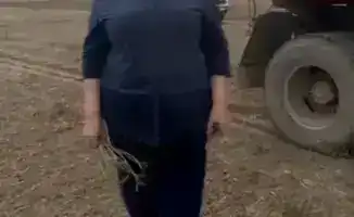 Агроном из ТОО 'Жер-1' отмечает 46 лет труда