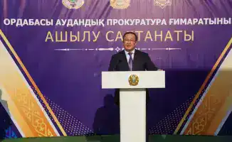 Новое здание прокуратуры в Ордабасе открытие Темирлан