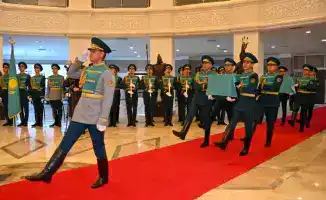 В Астане увековечили память казахстанских солдат, погибших в Великой Отечественной войне