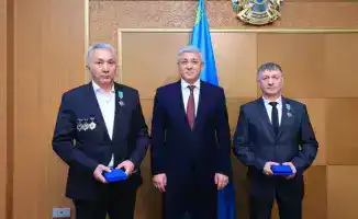 Рабочие профессии Карагандинской области отмечены государственными наградами за преданность делу