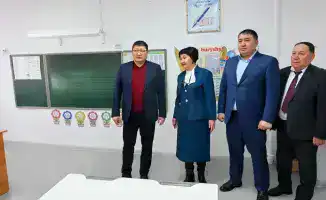 Средняя школа Кызылкия: новое дыхание для старого здания в селе Тарлаулы