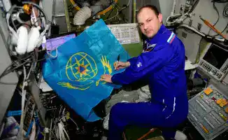 Космонавты Роскосмоса с борта МКС поздравили МЧС Республики Казахстан