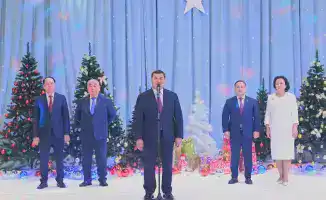 В Кызылорде мечты сбываются на новогоднем празднике!