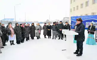 Строительство врачебной амбулатории в селе Мақаншы завершено