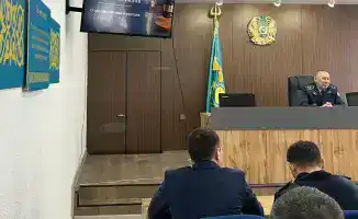 Обсуждение мер противодействия коррупции в специализированной службе охраны ВКО и области Абай
