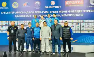Победа борцов Туркестанской области на чемпионате Республики Казахстан: успех как результат поддержки и развития женского спорта