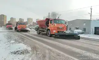 Снегопад в Астане: более 3000 рабочих и 1400 единиц техники обеспечивают очищение дорог и дворов