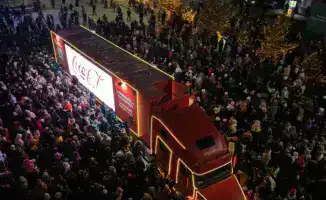 Караван Coca-Cola привнес дух праздника в Конаев