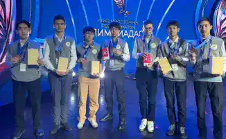 Сельские школьники Карагандинской области завоевали медали на республиканской олимпиаде по естественно-математическому направлению