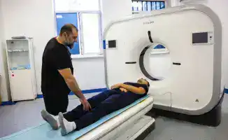 ГЛАВА МИНЗДРАВА ОЗНАКОМИЛАСЬ С РАБОТОЙ ЕНБЕКШИКАЗАХСКОЙ МНОГОПРОФИЛЬНОЙ ЦРБ