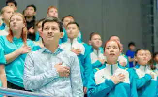 Бадминтонный поединок под небом Астаны: 200 спортсменов из 43 стран сражаются за приз в 17,5 тысяч долларов