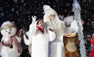 В Алматы 18 декабря зажгут огни новогодних ёлок на площади Абая