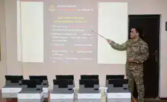 Мобильное приложение "Тәрбиеші PRO" упрощает учебный процесс для военных воспитателей Национальной гвардии