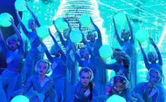 Новогодняя елка в Павлодаре: праздник для детей-сирот и многодетных семей с элементами высоких технологий