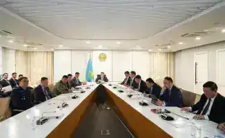 Заседание антитеррористической комиссии в Туркестанской области обсуждение профилактики терроризма и защиты молодежи