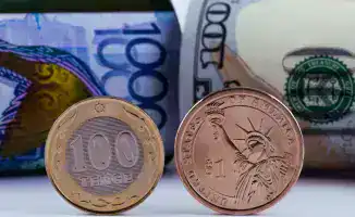 Доллар упал в цене на торгах в Казахстане 30 декабря